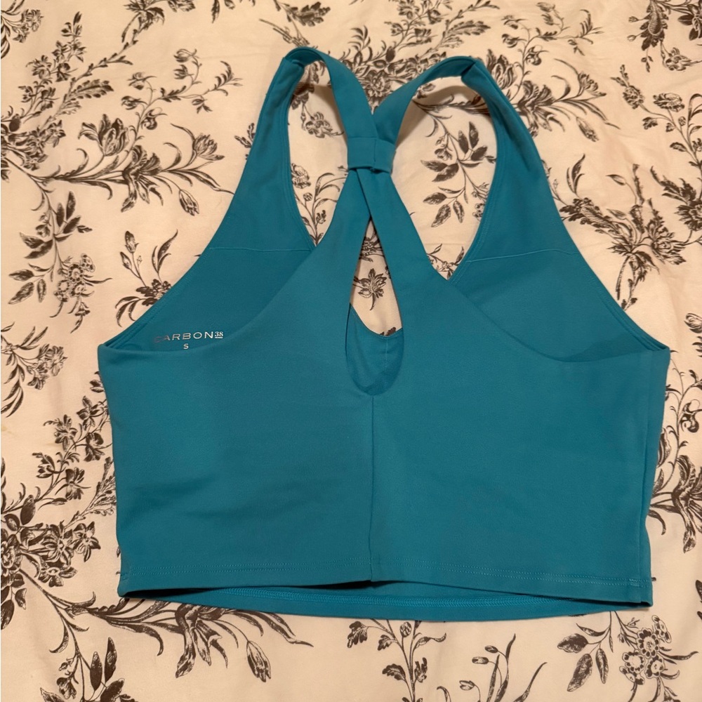 Carbon38 Teal Sports Bra